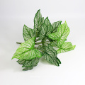barato hojas artificiales artificiales ignífugas decorativas